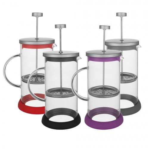 Factory distributor cafetiere Custom home hotel coffee tools colors french coffee press glass