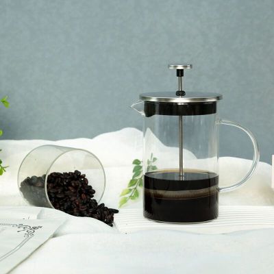 Factory distributor cafetiere Custom home hotel coffee tools colors french coffee press glass