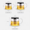 wholesale coffee kettle cold brew coffee maker Glass Coffee Pots and glass coffee maker set