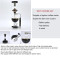 Wholesale high borosilicate glass siphon drip coffee maker glass coffee maker for oem and home