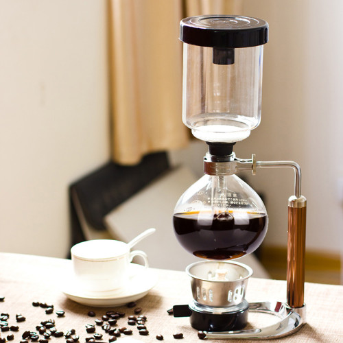 Wholesale factory perfect elegant syphon coffee maker coffee syphon bar and club glass coffee maker