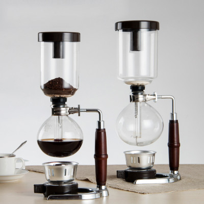 Wholesale factory perfect elegant syphon coffee maker coffee syphon bar and club glass coffee maker