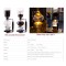 Manufactory popular design borosilicate glass syphon coffee maker bar and club glass coffee maker