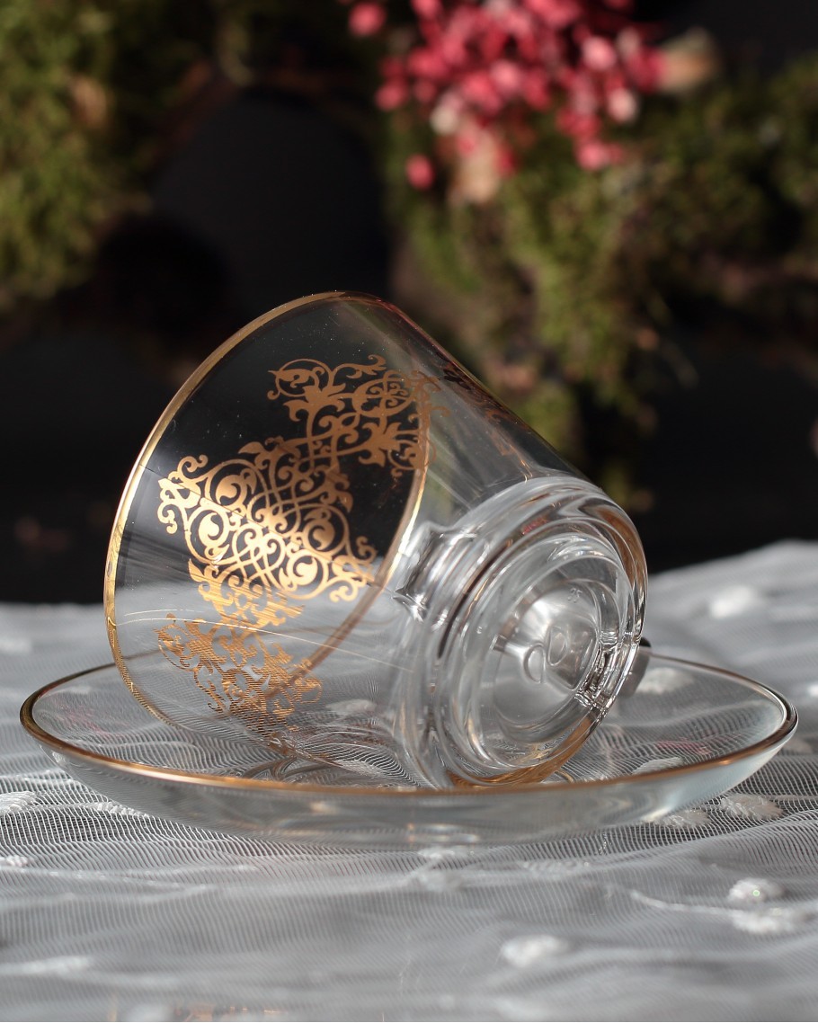 glass tea cups