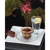 Hot selling 2024 new type glass tea cups with turkish tea glasses style hot slling of best design