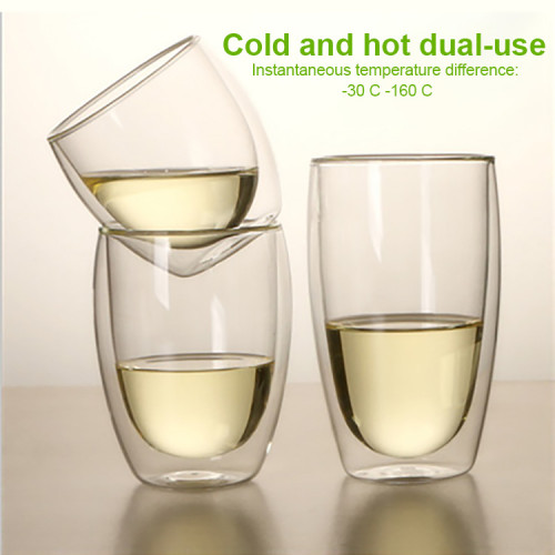 Supplier new style Coffee glass can be customized with heat-insulated water cup glass coffee mugs