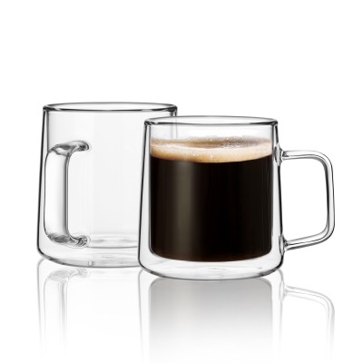 Cheap price Clear Glass Coffee Mug 10oz. glass coffee espresso cups glass coffee mugs of oem deisgn