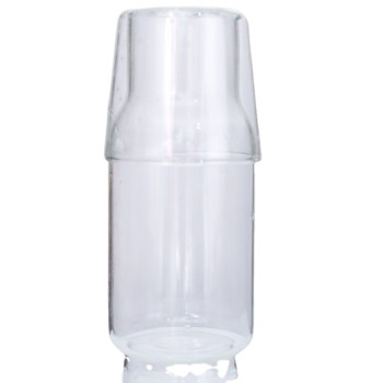 Hot selling manufactory clear High boronsilicon water glass teapot and cup set and juice glasses