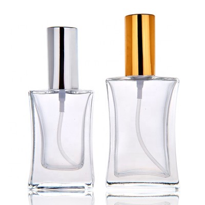 Cheap empty perfume glass bottles 50ml 30ml glass perfume spray bottle