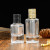 Wholesale Customization 30ml 50ml Clear Cylinder Shape Glass Luxury Bottle Perfume Bottle Packaging