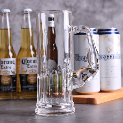 Whole sales Custom Bar dedicated unique design elegant 550ml beer cup beer mug glass beer glasses