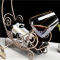 Top seller Long Stem Transparent Luxury goblet wine glasses cheap amber wine glasses for red wine