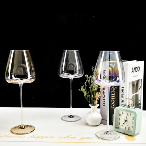 Top seller Long Stem Transparent Luxury goblet wine glasses cheap amber wine glasses for red wine