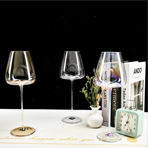 Top seller Long Stem Transparent Luxury goblet wine glasses cheap amber wine glasses for red wine