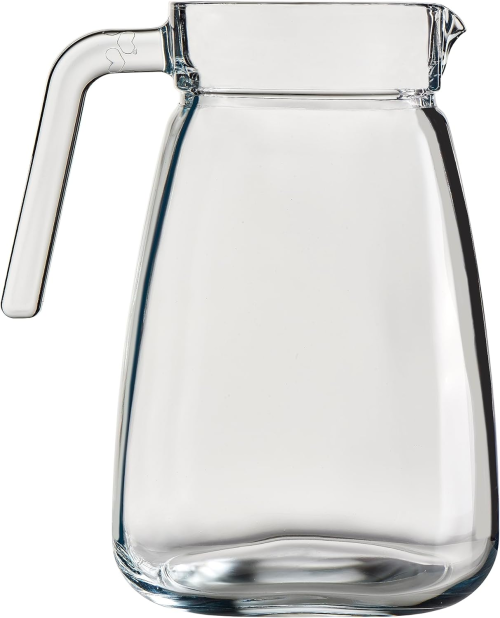 Buy High Quality Large Glass Pitcher with Trendy Designed Household Kitchenware Large Glass Pitcher