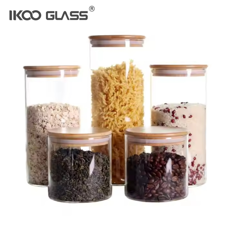 glass canisters