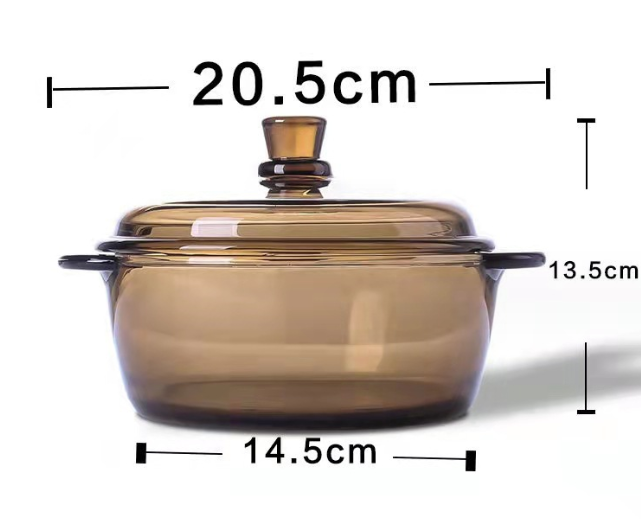 glass cooking pot