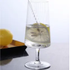 Luxury White new type glass high quality hot selling type Ribbed Cocktail Glasses For wedding