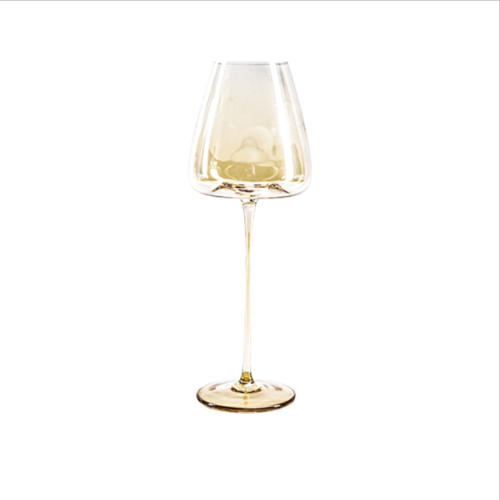 Top seller Long Stem Transparent Luxury goblet red wine glass cheap amber goblets glass