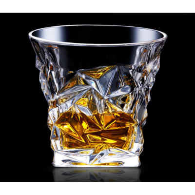 Hot selling New Design Bar dedicated Luxury modern crystal clear whisky glass cup whiskey glasses