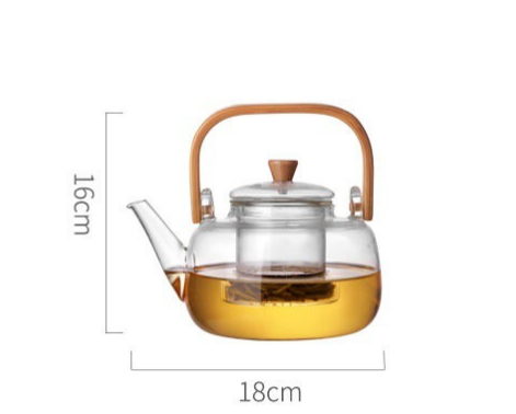 glass teapot