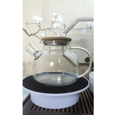 2024 Manufactory glass teapot cheap juice water kettles thickened heat resistant glass tea pots