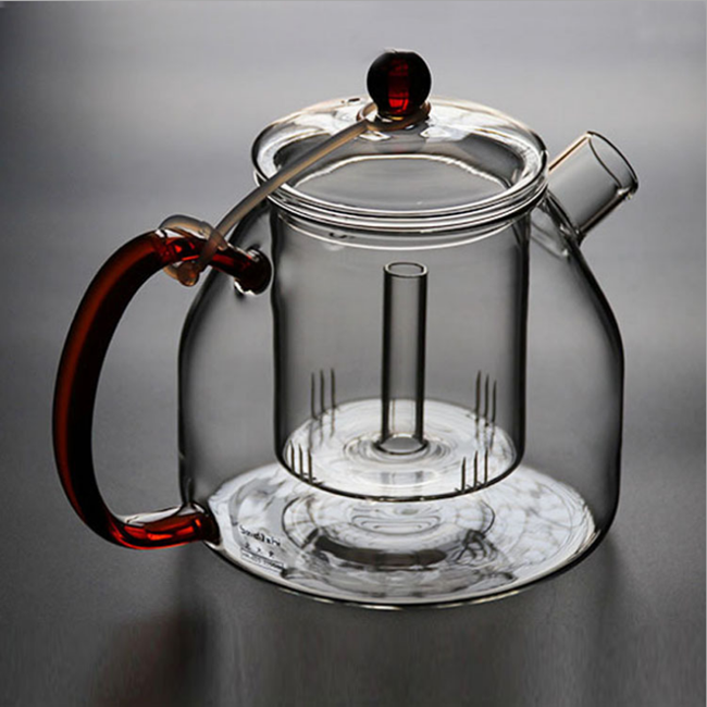 glass teapot