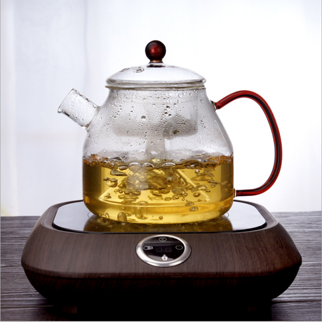 glass teapot