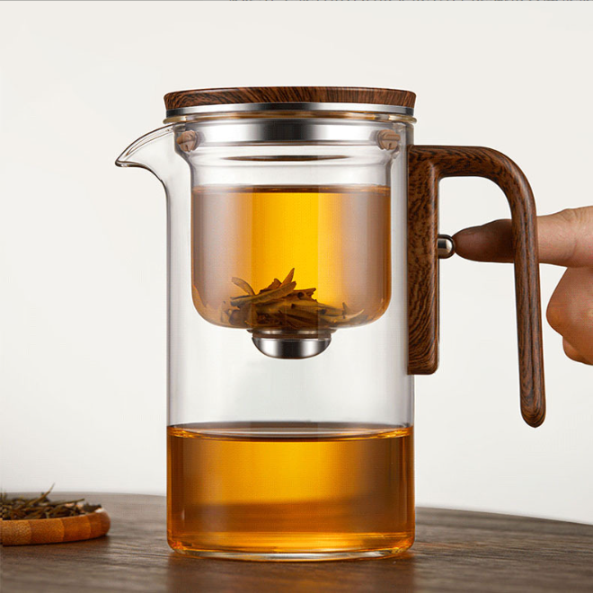 glass teapot