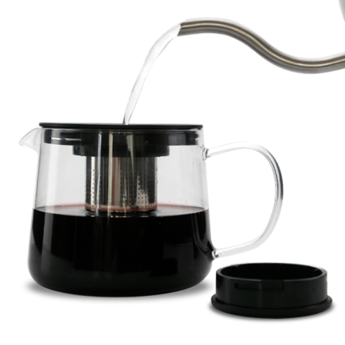 wholesale coffee kettle cold brew coffee maker Glass Coffee Pots and glass coffee maker set