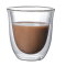 Factory direct sales creative simple coffee milk double wall glass coffee mugs high quality price