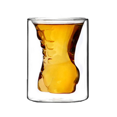 Hot design special Wholesale Glass For Milk Double Wall beer glasses Cup Borosilicate Insulated