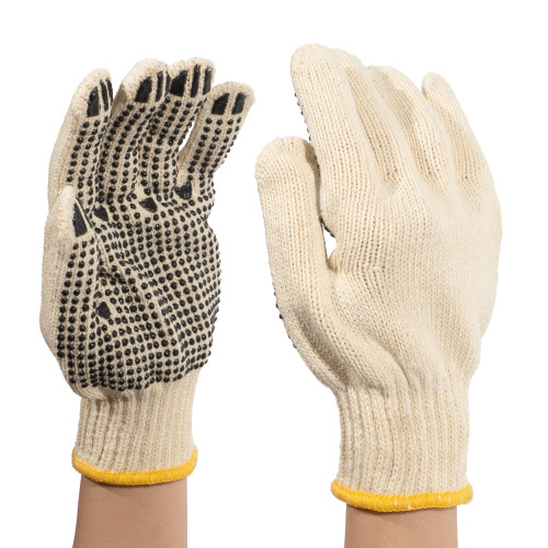 Custom Dotted/Dots Glove Working Cotton Gloves