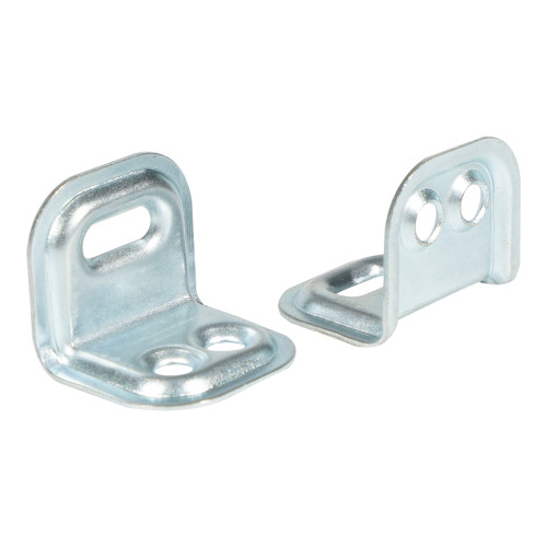 Wide Angle Blue White Zinc Plate Brackets