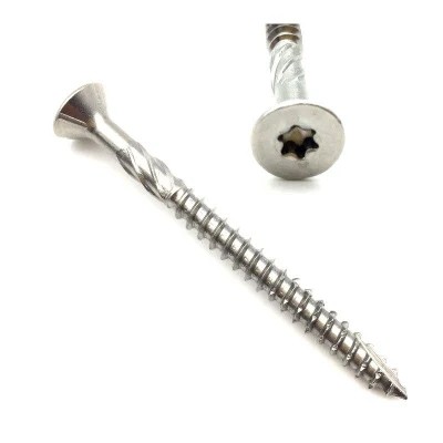 Flat Head Screw Torx Drive Wood Self Tapping Decking Screws