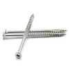 Tornillos de cabeza plana con accionamiento Torx para madera, autorroscantes, para terrazas