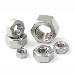 DIN934 Stainless Steel Hex Nut A2 A4 SS304 SS316