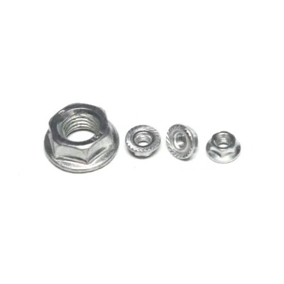 DIN6923 Galvanized Stainless Steel Hex Nut Carbon Steel M4 M6 M8