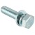 DIN933 M8 Hex Bolt with Zinc Plated