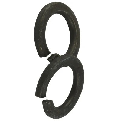 DIN127 China Supply Black Carbon Steel Spring Lock Washer