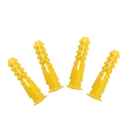 Sujetador de anclaje de plástico de gran venta, anclaje de nailon con ala