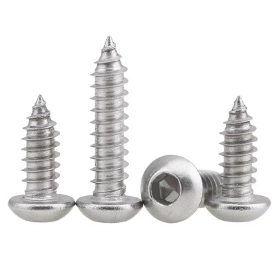 Stainless Steel Round Head Self-Tapping Screws