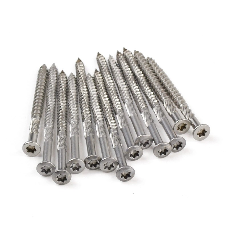 Flat Head Screw Torx Drive Wood Self Tapping Decking Screws Screws