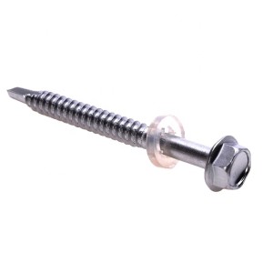 Hexagon Head Screw Self Drilling Screws With EPDM Washers