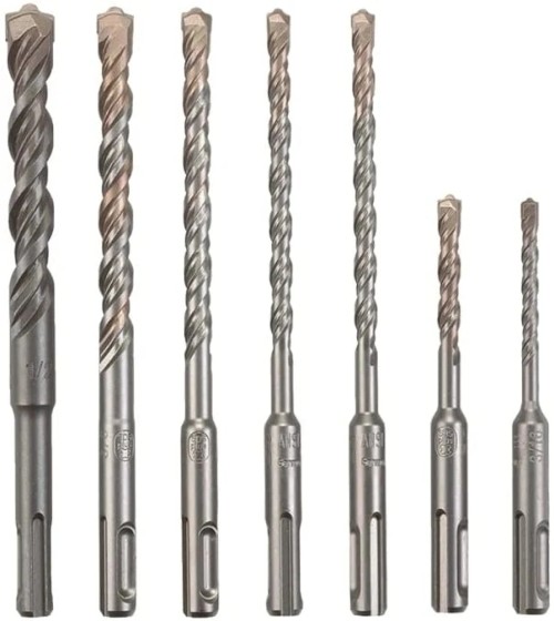 High-Quality SDS Plus Drill Bits - Cross Tip Hammer Twist Drill for Hollow Brick & Block