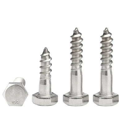 DIN 571  Hexagon Half Thread Wood Lag Self-Tapping Screws