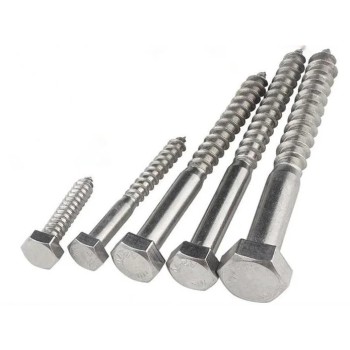 DIN 571  Hexagon Half Thread Wood Lag Self-Tapping Screws