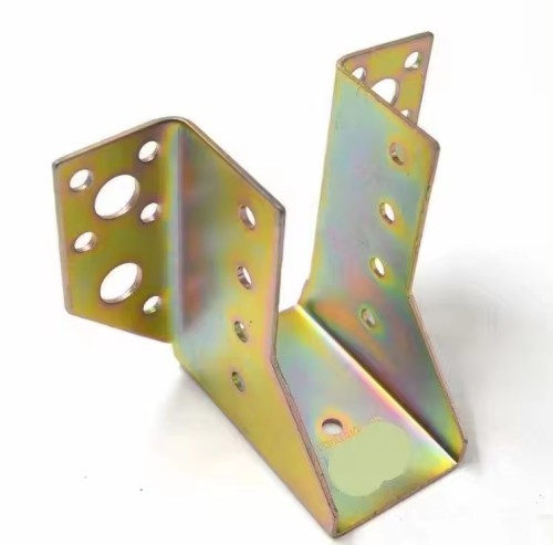 Zinc Plated Galvanized Metal Steel Wood Connector Angle Corner Brackets Joist Hanger