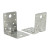 Factory Custom Metal L Corner Galvanized Steel Brackets for Wood