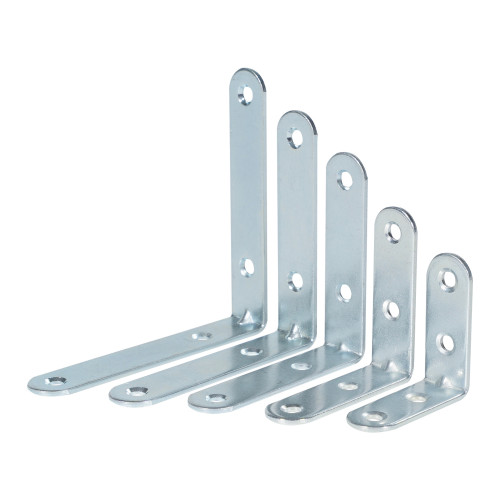 Wide Corner Brackets Metal Corner Brace 90 Degree L Shape Bracket for Wooden Frame Bed Furniture Bookshelf